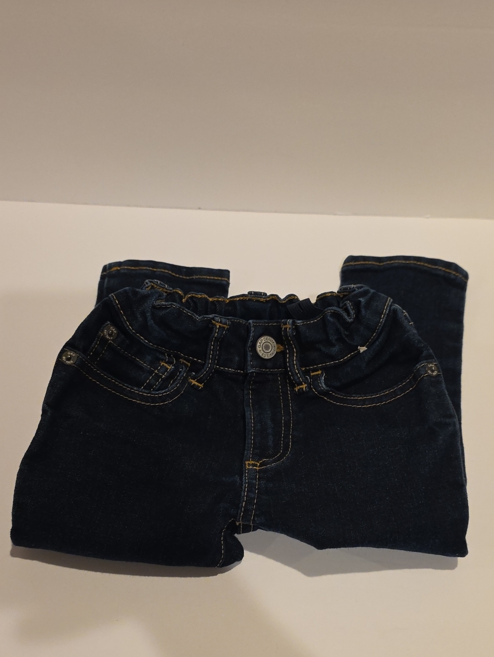 Baby Gap Denim jeans Dark Wash Elastic Waist Jeans 2t